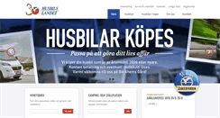 Desktop Screenshot of husbilslandet.com