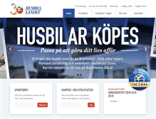 Tablet Screenshot of husbilslandet.com